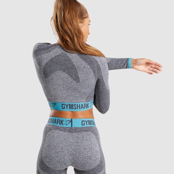 Gymshark Pants & Jumpsuits Copy Gymshark Flex Charcoal Marlteal Leggings Poshmark